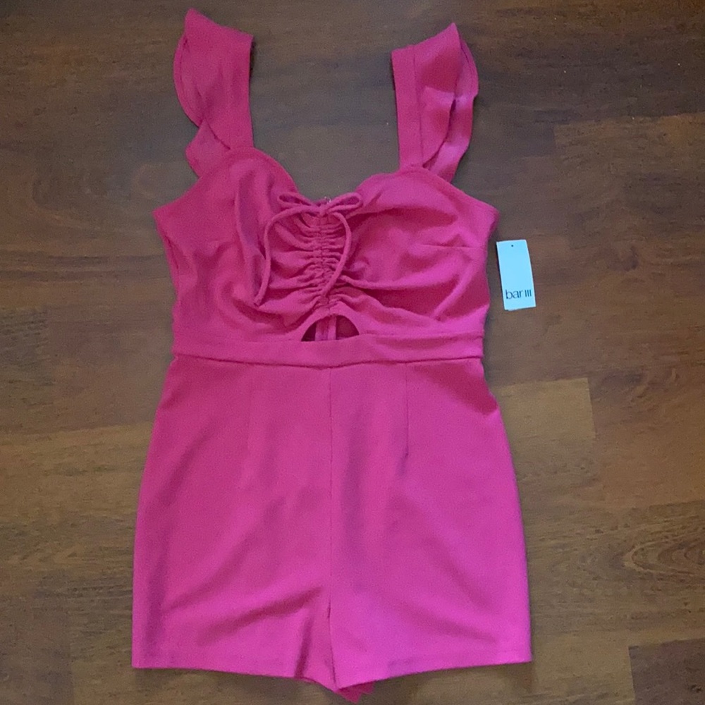 Bar III Pink Romper